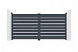 CASANOOV - Casanoov Portail battant ajustable en largeur 3 m VOGEL H.160  cm alu gris - vignette