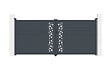 CASANOOV - Casanoov Portail battant 4 m SUNNY H.180  cm aluminium gris - vignette