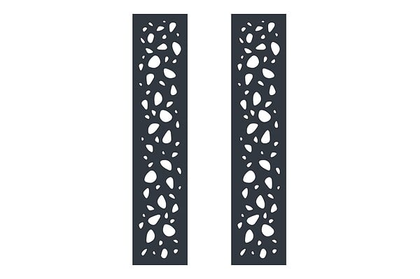 CASANOOV - Casanoov Portail battant 4 m SUNNY H.180  cm aluminium gris - large