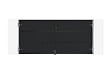 CASANOOV - Casanoov Portail battant acier noir mat 3 m NALI H.140  cm + 2 poteaux 10x10 acier CARMO - vignette