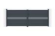 CASANOOV - Casanoov Portail battant ajustable en largeur 4 m CIMONE H.160  cm alu gris - vignette