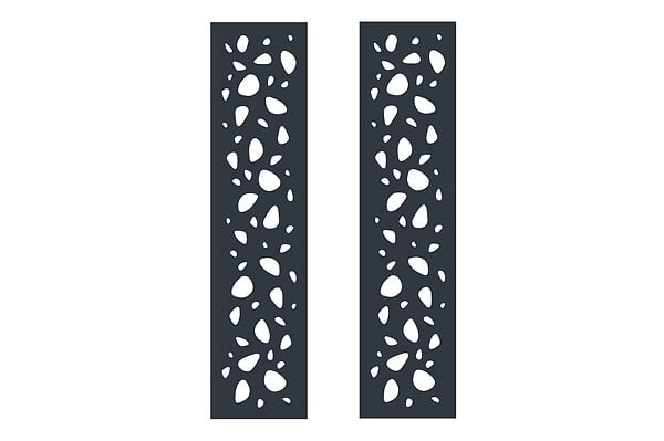 CASANOOV - Casanoov Portail battant 4 m SUNNY H.160  cm + Portillon 1m SUNNY H.160  cm aluminium gris - large