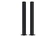 CASANOOV - Casanoov Portail battant acier noir mat 3 m NALI VELETA H.120  cm + 2 poteaux 10x10 acier CARMO - vignette