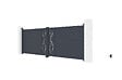 CASANOOV - Casanoov Portail battant 4 m LIFE H.120 aluminium gris - vignette
