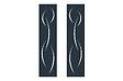 CASANOOV - Casanoov Portail battant 3 m LIFE H.160  cm + 2 poteaux H.190  cm aluminium gris - vignette