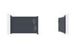 CASANOOV - Casanoov Portail battant 4 m VELETA H.120  cm alu + motorisation BUNKER B500 - vignette