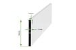 CASANOOV - Casanoov Portail battant 4 m VOGEL H.120  cm blanc aluminium - vignette