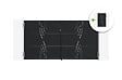 CASANOOV - Casanoov Portail battant acier 3 m NALI VELETA H.160  cm noir + Portillon H.160  cm noir - vignette
