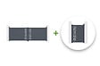 CASANOOV - Casanoov Portail battant 4 m SUNNY H.140  cm + Portillon 1m SUNNY H.140  cm aluminium gris - vignette
