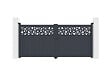 CASANOOV - Casanoov Portail battant 3 m DOLOMITE SUNNY H.140  cm aluminium gris - vignette