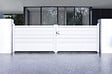 CASANOOV - Casanoov Portail battant 3,5 m EIGER H.115 aluminium blanc - vignette