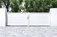 CASANOOV - Casanoov Portail battant 3,5 m EIGER H.115 aluminium blanc - vignette