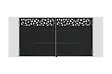 CASANOOV - Casanoov Portail battant NALI RUIVO 3 m H.160  cm Acier Noir mat - vignette