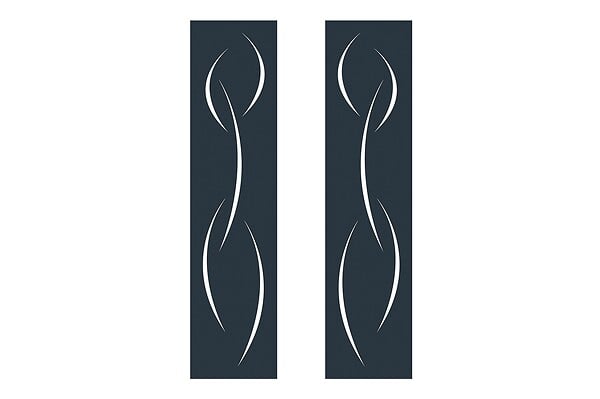 CASANOOV - Casanoov Portail battant 3,5 m LIFE H.160  cm + 2 poteaux H.190  cm aluminium gris - large