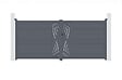 CASANOOV - Casanoov Portail battant 4 m VELETA H.180  cm aluminium gris - vignette