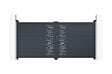CASANOOV - Casanoov Portail battant 3 m ARLBERG H.140  cm aluminium gris - vignette