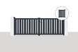 CASANOOV - Casanoov Portail battant 3,5 m H.120  cm VEYMONT + Portillon 1m VEYMONT H.120  cm gris - vignette