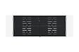 CASANOOV - Casanoov Portail battant acier noir mat 3 m NALI ARLBERG H.140  cm + 2 poteaux 10x10 acier CARMO - vignette