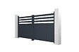 CASANOOV - Casanoov Portail battant 3 m NEVIS H.140  cm aluminium gris - vignette