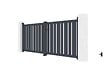 CASANOOV - Casanoov Portail battant 3 m VEYMONT H.120  cm aluminium gris - vignette