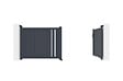CASANOOV - Casanoov Portail battant 3,5 m GIONA H.160  cm aluminium gris - vignette