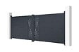 CASANOOV - Casanoov Portail battant 4 m VELETA H.140  cm + Portillon 1m VELETA H.140  cm aluminium gris - vignette