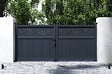CASANOOV - Casanoov Portail battant 3 m HALTI H.140  cm aluminium gris - vignette