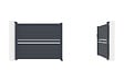 CASANOOV - Casanoov Portail battant 4 m CIMONE H.160  cm alu + motorisation HICKER B200 - vignette