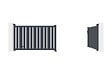 CASANOOV - Casanoov Portail battant 4 m VEYMONT H.120  cm aluminium gris - vignette