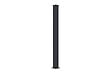 CASANOOV - Casanoov Portail bois composite battant 3,5m ATHOS H.140 cm gris anthracite avec cadre aluminium + 2 poteaux EIFEL aluminium 10x10 cm - vignette
