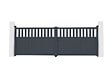 CASANOOV - Casanoov Portail battant 4 m SANTIS H.140  cm aluminium gris - vignette