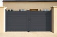 CASANOOV - Casanoov Portail battant 3 m CARPATIA H.140 aluminium gris - vignette
