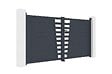 CASANOOV - Casanoov Portail battant 3,5 m CERVINA H.160  cm aluminium gris + moteur HICKER B200 - vignette