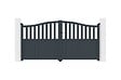CASANOOV - Casanoov Portail battant 3 m MEIJE H.160  cm aluminium gris - vignette