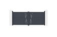 CASANOOV - Casanoov Portail battant 3 m VELETA H.120 aluminium gris - vignette