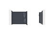 CASANOOV - Casanoov Portail battant 3 m VELETA H.120 aluminium gris - vignette