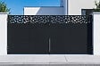 CASANOOV - Casanoov Portail battant NALI RUIVO 3,5 m H.160  cm Acier Noir mat - vignette