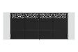 CASANOOV - Casanoov Portail battant NALI RUIVO 3,5 m H.160  cm Acier Noir mat - vignette