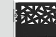 CASANOOV - Casanoov Portail battant NALI RUIVO 3,5 m H.160  cm Acier Noir mat - vignette