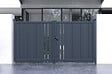 CASANOOV - Casanoov Portail battant 3 m GIONA H.140  cm aluminium gris - vignette