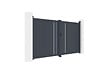 CASANOOV - Casanoov Portail battant 3 m GIONA H.140  cm aluminium gris - vignette