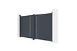 CASANOOV - Casanoov Portail battant 3 m GIONA H.140  cm aluminium gris - vignette