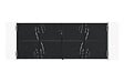CASANOOV - Casanoov Portail battant acier 3,5 m NALI VELETA H.140  cm noir + Portillon H.140  cm noir - vignette