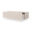 SICAAN - Sicaan Console murale suspendue 90cm beige à tasseaux - LEYA - vignette