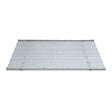 STARKEDACH - Auvent à cadre en aluminium STARKEDACH DIAMONDS T-150 droit 150x95,4 cm, cadre Gris clair RAL 7035, revêtement polycarbonate effet tuile 2,6 mm transparent - vignette