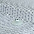 STARKEDACH - Auvent à cadre en aluminium STARKEDACH DIAMONDS T-150 droit 150x95,4 cm, cadre Gris clair RAL 7035, revêtement polycarbonate effet tuile 2,6 mm transparent - vignette