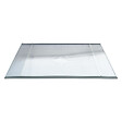 KLASIKA GREENHOUSES - Auvent à cadre en aluminium STARKEDACH T-160 droit 160x100 cm, cadre Gris clair RAL 7035, revêtement polycarbonate 6 mm transparent - vignette