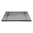 STARKEDACH - Auvent à cadre en aluminium STARKEDACH T-160 droit 160x100 cm, cadre Marron RAL 8017, revêtement polycarbonate 6 mm teinté - vignette