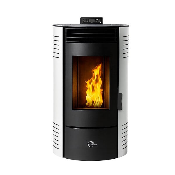 SANNOVER - Poêle à granulés étanche Azora 11,6 kW Blanc Sannover - large
