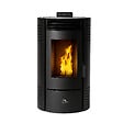 SANNOVER - Poêle à granulés étanche Azora 11,6 kW Noir Sannover - vignette